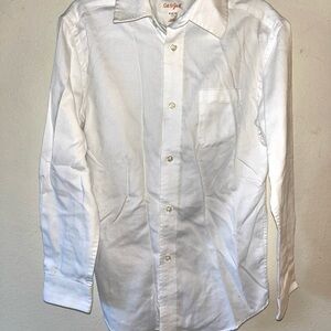 Cat & Jack Classic White Button Down Shirt